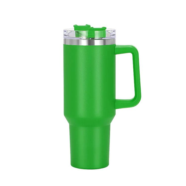 Stanley Cup 40 Oz Custom Logo Stainless Steel Tumbler Travel Mug With Handle, Hello Kitty Cup