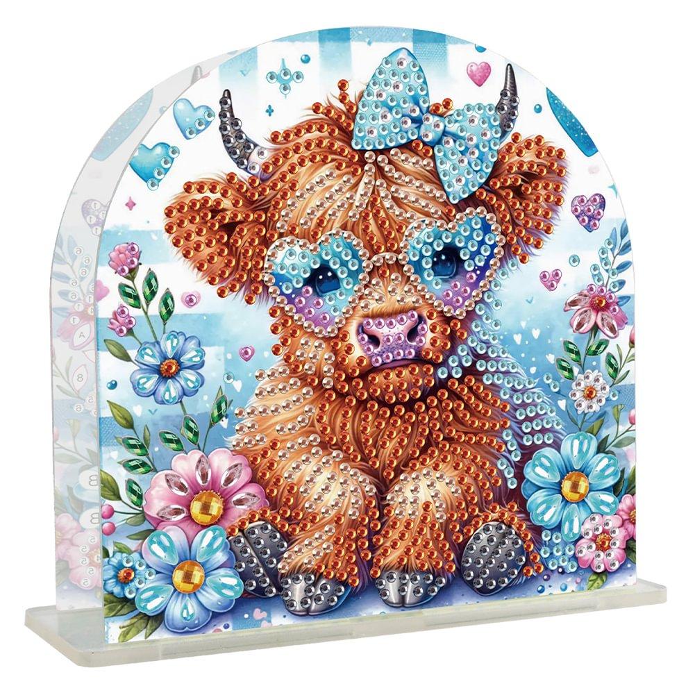 Diamond Art Acrylic Cute Animal Napkin Holder 5D DIY Home Decoration Gift