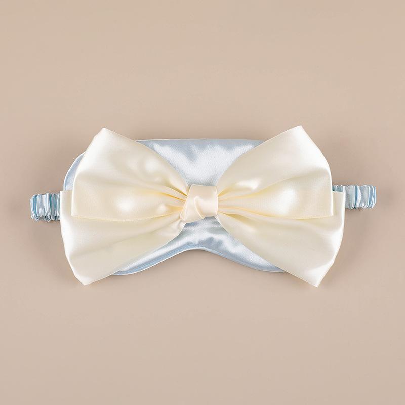 2024 New Bow Eye Mask Gift Silk Eye Mask & Accessories