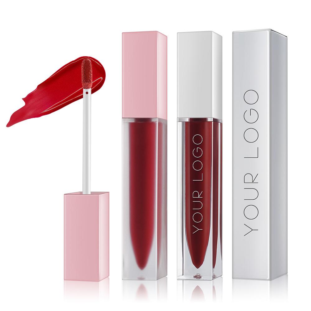 Private Label High Pigment Lip Gloss Makeup Wholesale Low Minimum Order Quantity Cheap Lip Gloss Custom Brand High Quality Shiny Lip Gloss