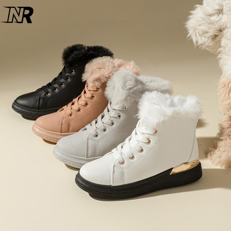 Hotsale Women's Hiking Winter Shoes Snow Ankle Boots Design Classic Lace-Up Ankle Boots Women's Winter Outdoor Shoes