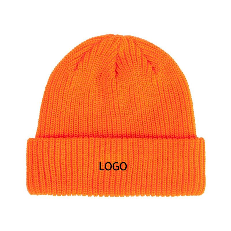 Fashion Autumn Hat Knitted Warm Scarf Men's Women's Wool Skateboard Unisex Hat Winter Knitted Hat Fleece Hat