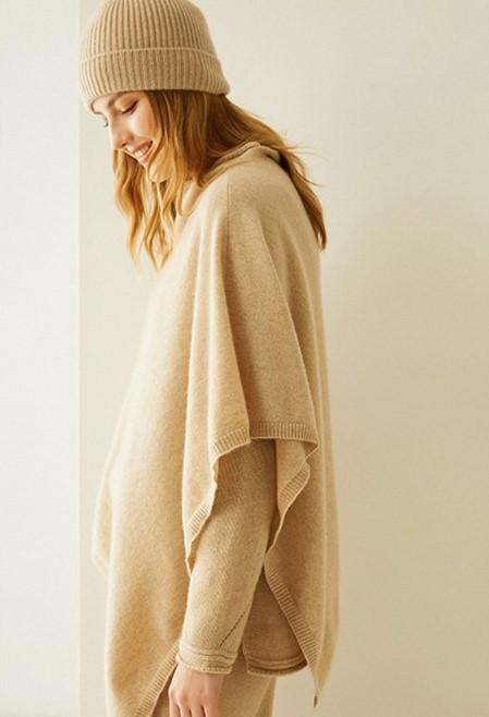 New Style Shawl Warm Wholesale 100% Cashmere Poncho