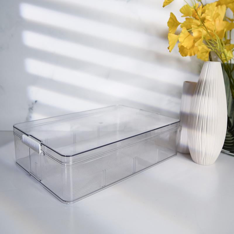 Aspire Hot Sale Plastic Kitchen Storage Box Container Space Saving Storage Basket