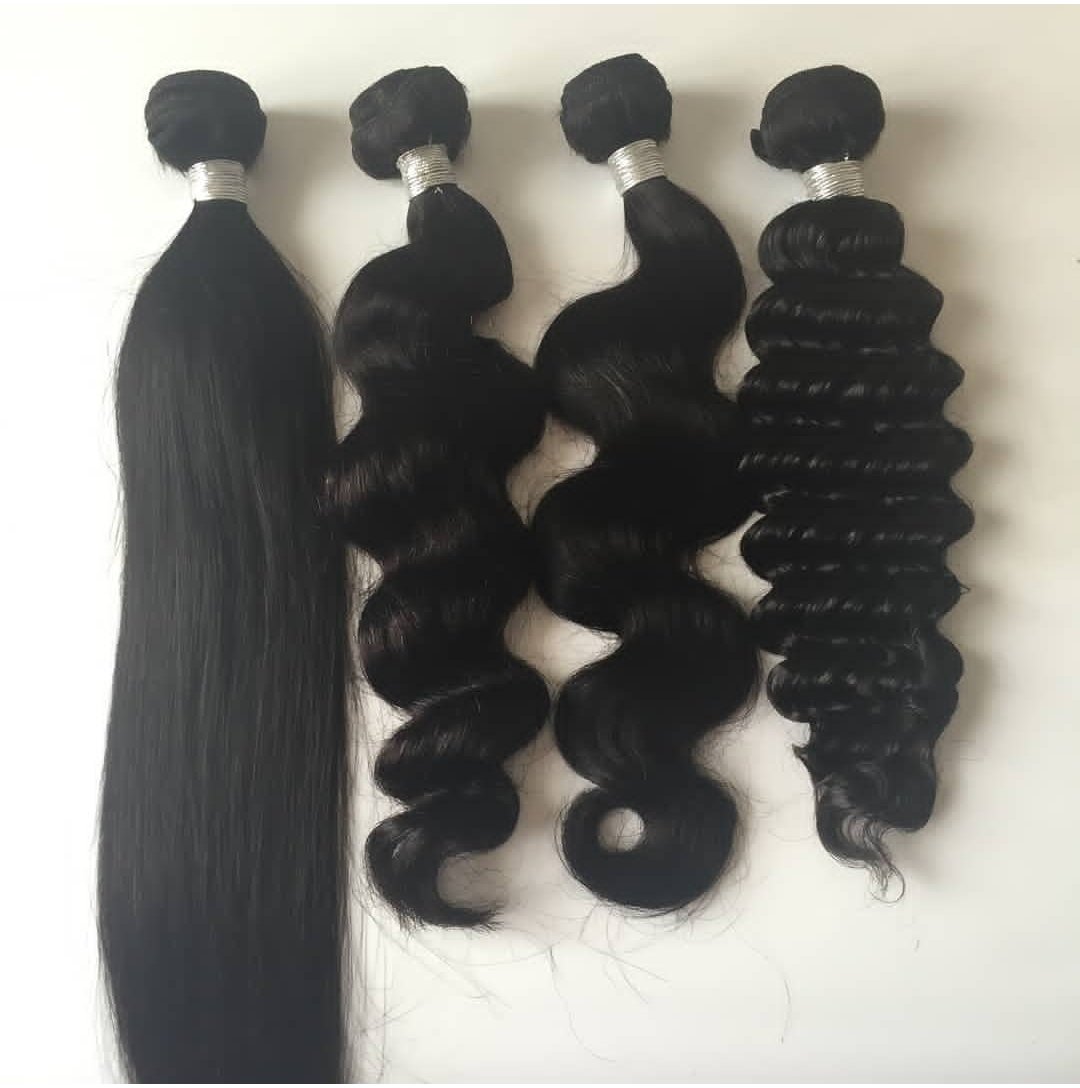 Brazilian Human Hair Bundle And Closed Suit Belt T Part Lace Closed Suit Human Hair Extension