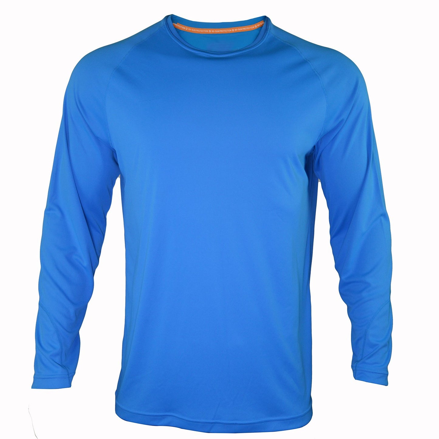 US Size In Stock Blank Wicking Breathable Upf50 Men's Performance Long Sleeve Fishing Shirt