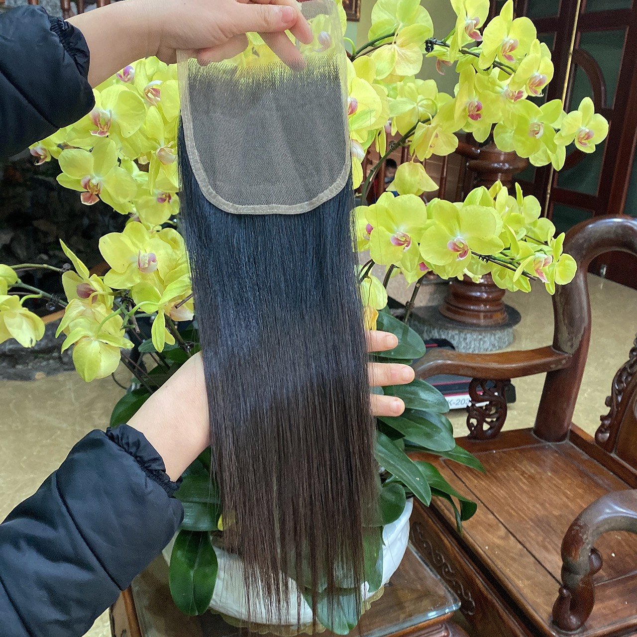 Single Donor Bone Straight Vietnamese Hair Super Double Painting 12a Grade Virgin Human Hair