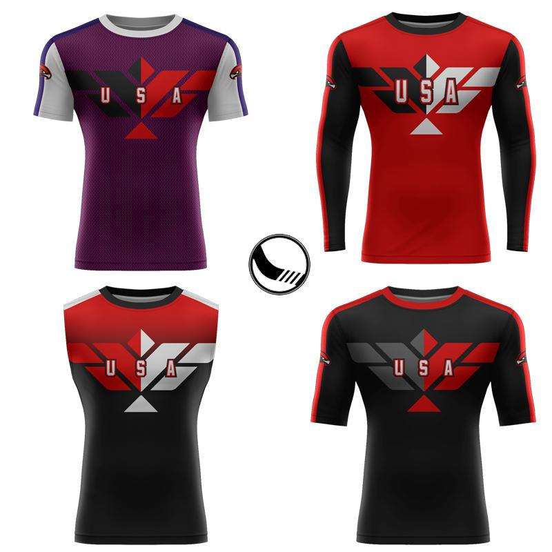 Sublimation Custom Design Bjj Rash Guard Wholesale