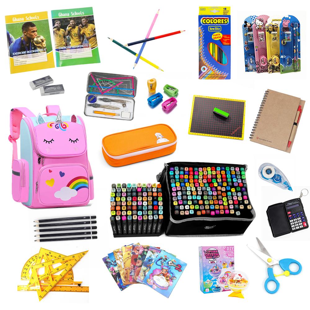 High Quality School Supplies Back To School Stationery Wholesale Office Stationery Suit Children Stationery School Supplies Wholesale