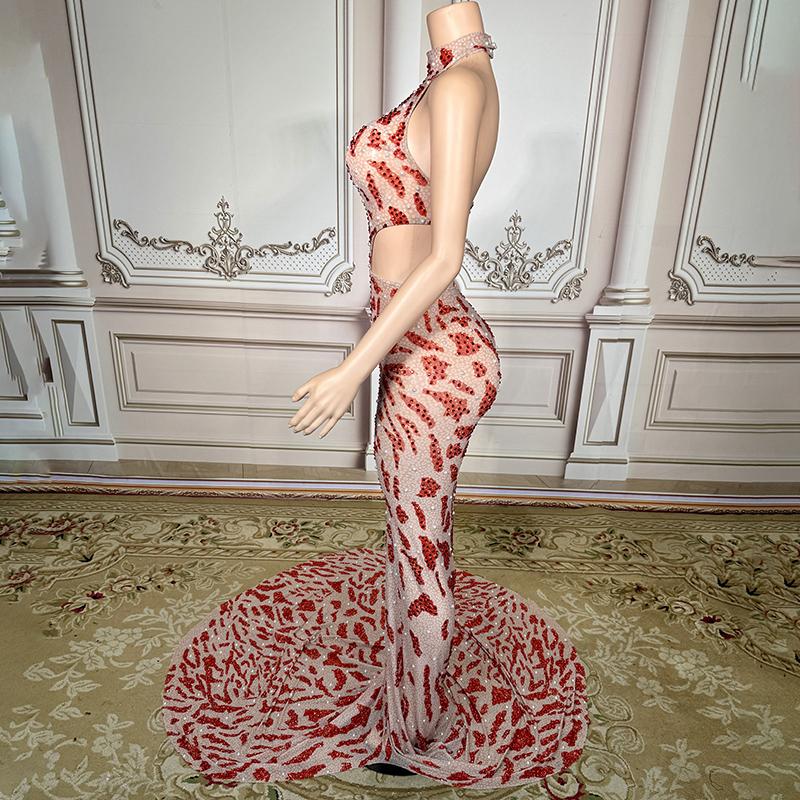 Novance Y4286 Women Dress Party Prom Dress Floral Maxi Dress Birthday Sleeveless Dress Wedding Dress