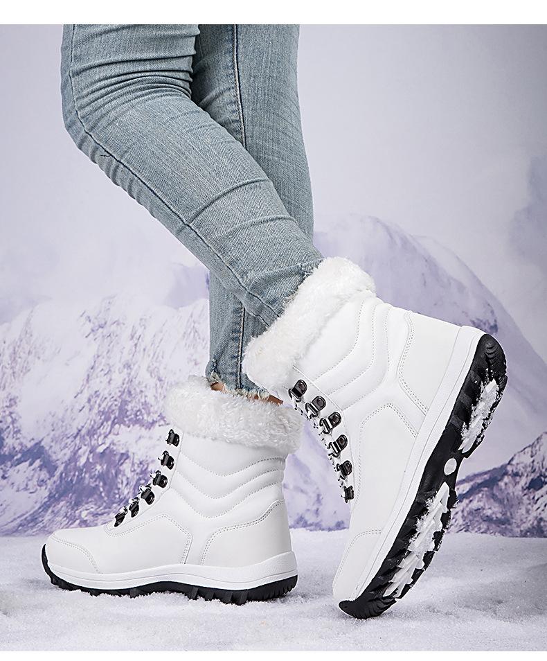 Fashion Casual Winter Ankle Boots Winter Warm Snow Boots Winter Shoes Rubber K501 A3 Custom Logo Latest Design Ladies