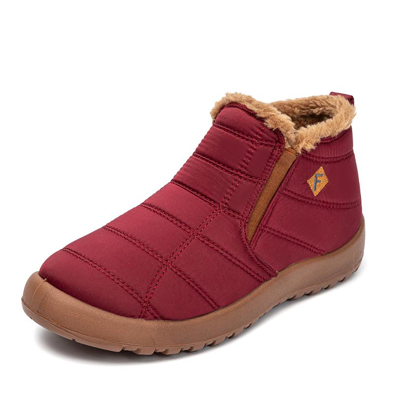 New Cheap Winter High-top Warm Plush Unisex Snow Boots Waterproof Large Size Comfortable Lightweight Women's Snow Boots