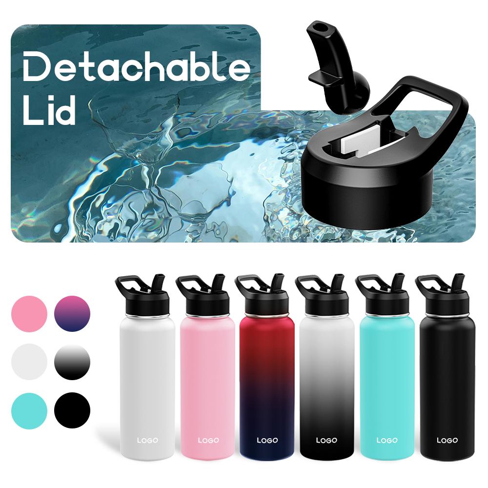 22 Oz 32 Oz 40 Oz Double Wall Thermos Thermos 18/8 Stainless Steel Insulated Water Bottle With Lid