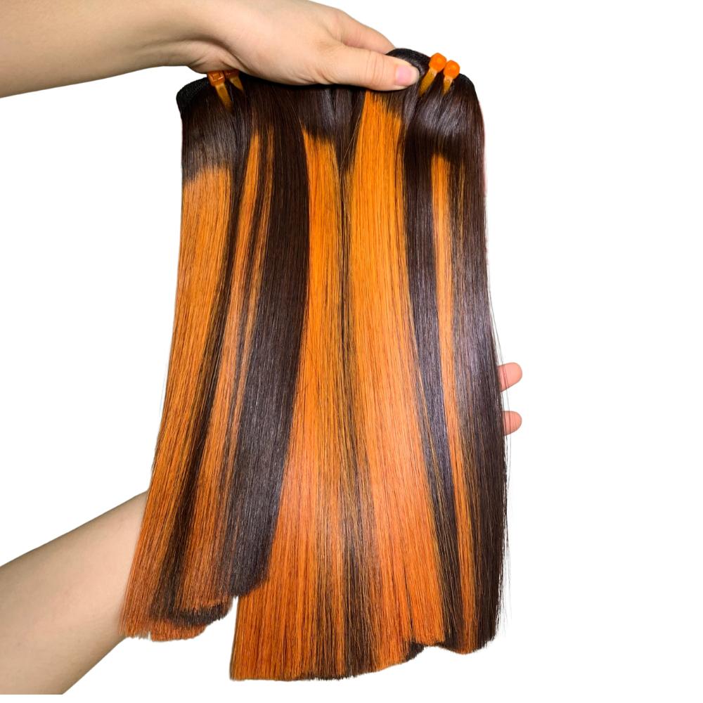 Super Double-pull Vietnamese Virgin Hair, Grade 12A Straight Vietnamese Hair Extension, Bundle Of Vietnamese Hair