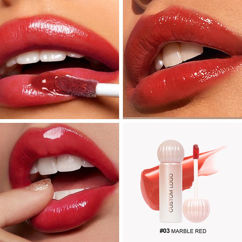 Cosmetics Manufacture High Quality Unique Mirror Vegetarian Lip Gloss Customized Logo Nude Color Lip Gloss Lip Gloss Liquid Lip Balm
