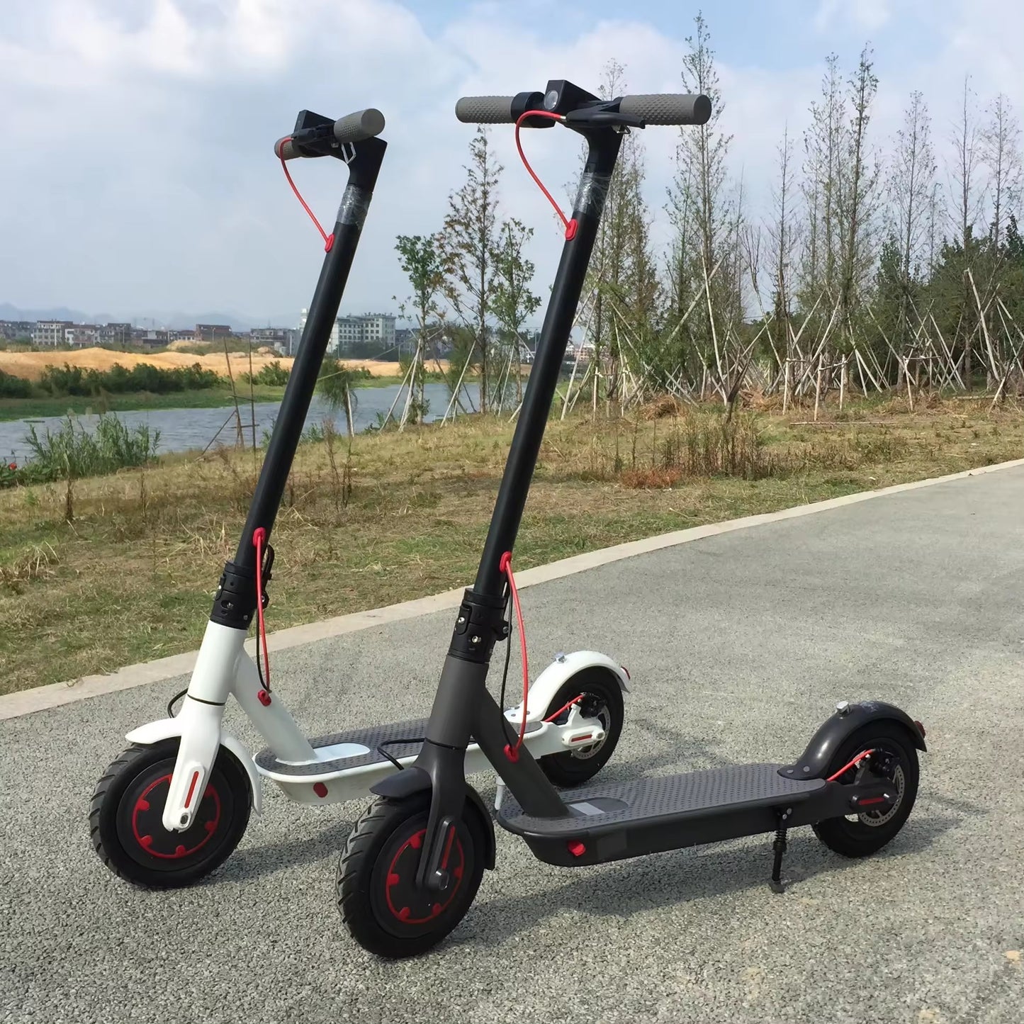 350 Watt Electric Scooter Adult Foldable Aluminum Alloy Frame Body Fast Delivery Factory Sale City Scooter