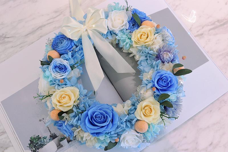 Wedding Decoration Flower Wreath And Plant Eternity Eternity Rose Preserve Home Flower Decoration