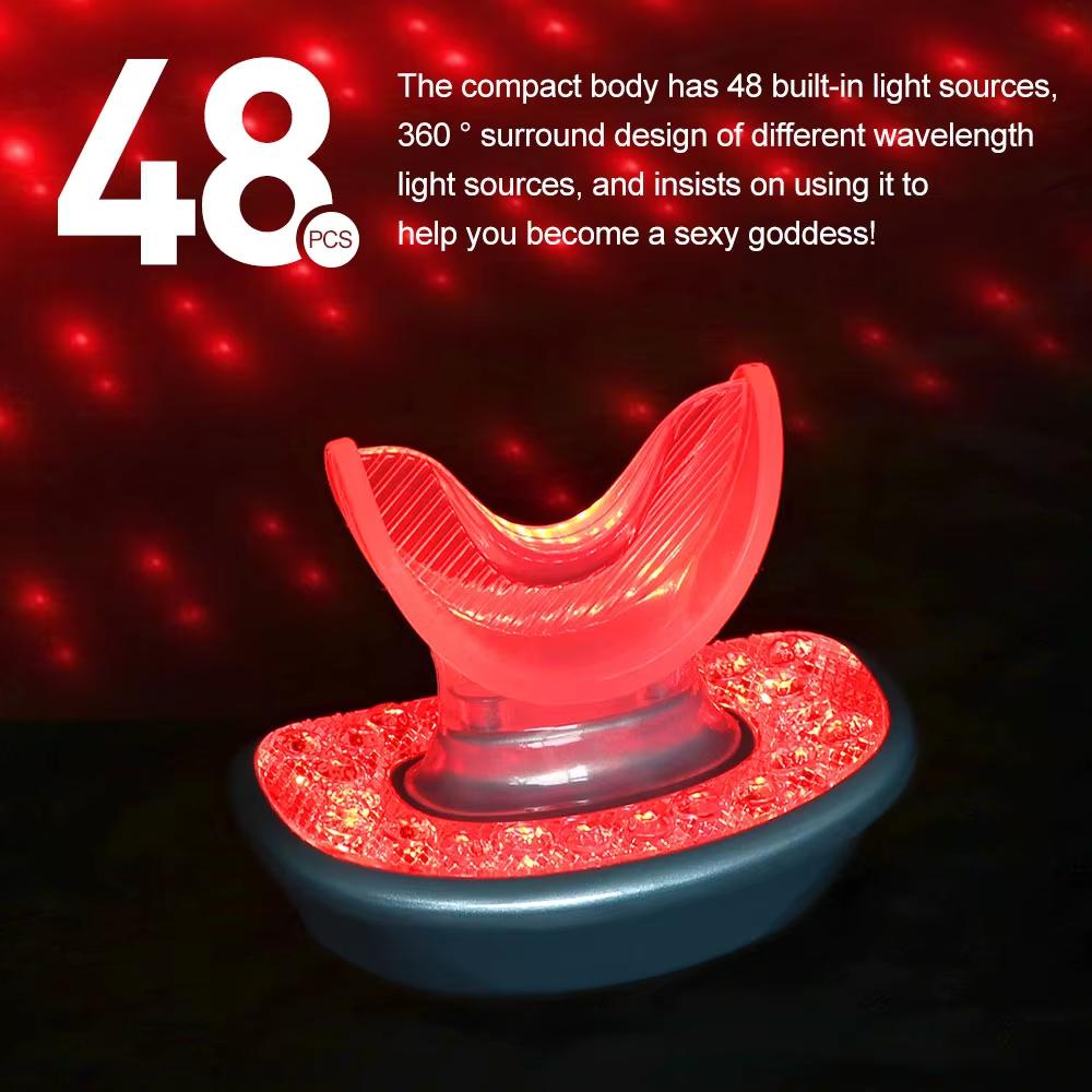 Household Electric Lip Enhancement Care Tool Red Light Therapy Lip Enhancer Beauty Instrument