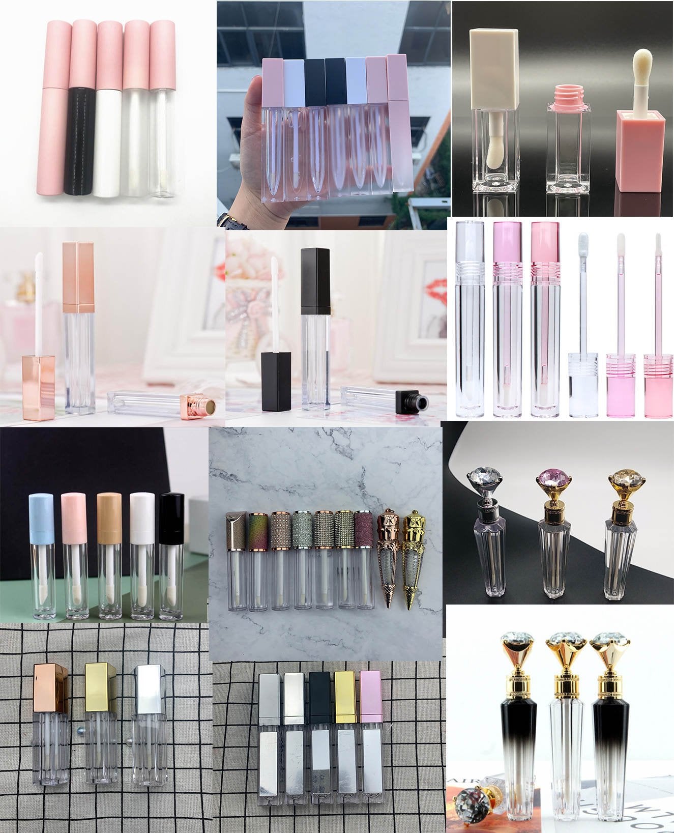 DIY Cruelty Free Vegetarian Organic Liquid Matte Lipstick Lip Gloss Create Your Own Cosmetic Shiny Lip Gloss