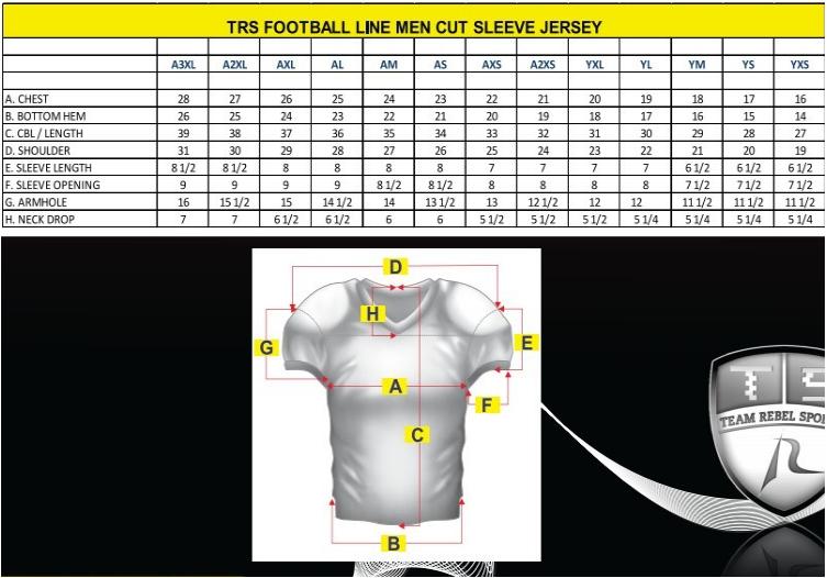 BETHERIVAL Sublimation American Football Jersey Model