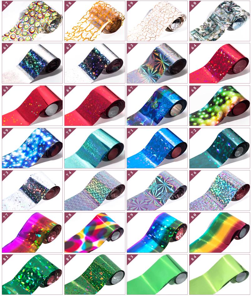Wholesale Over 400 Design Plastic Paper Nail Transfer Foil Sticker Decals In Stock