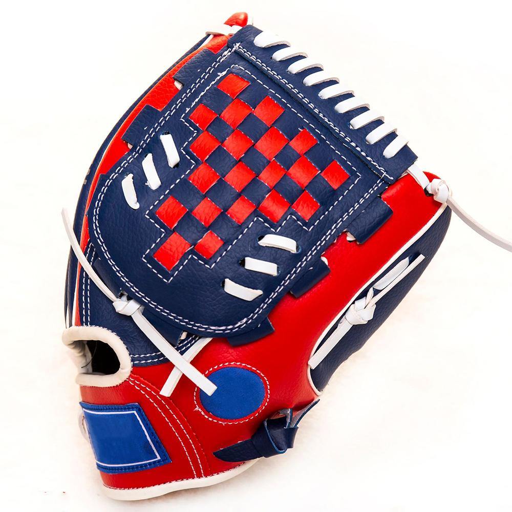 MOZKUIB Factory Price PU/PVC Leather Baseball Game Gloves Batting Catch Gloves