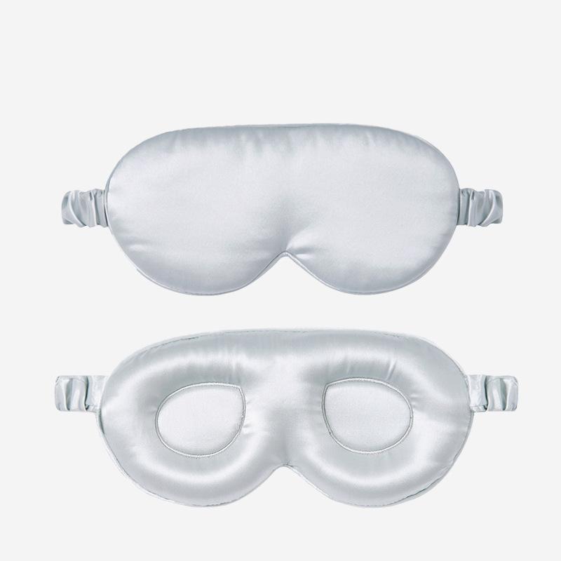 22 Momme 100% Silk Eye Mask With Adjustable Strap 3D Contour Sleep Eye Mask Silk Eye Mask Accessories