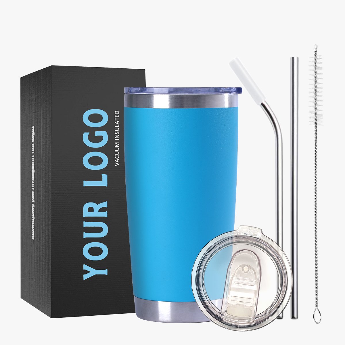 20 Oz Tumbler Stainless Steel Travel Mug Vacuum Cup