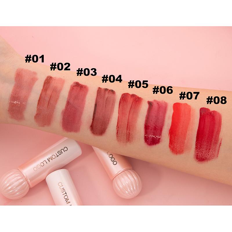 Cosmetics Manufacture High Quality Unique Mirror Vegetarian Lip Gloss Customized Logo Nude Color Lip Gloss Lip Gloss Liquid Lip Balm