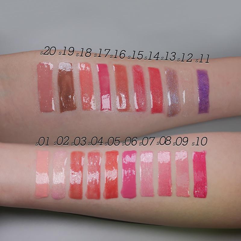 Wholesale Waterproof Gloss Lip Gloss Private Label Transparent Matte Glitter Vegetarian Gloss Lip Gloss