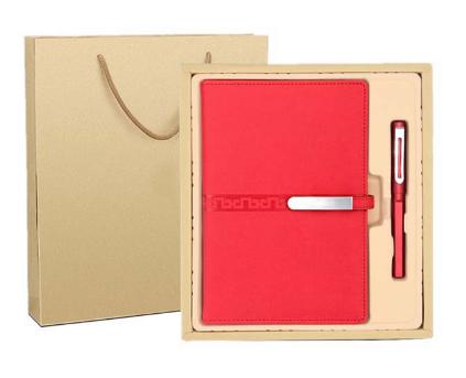 Corporate Gift Souvenirs Customized Logo For Guests Notebook Journal With Pen And Flask Umbrella USB Power Bank