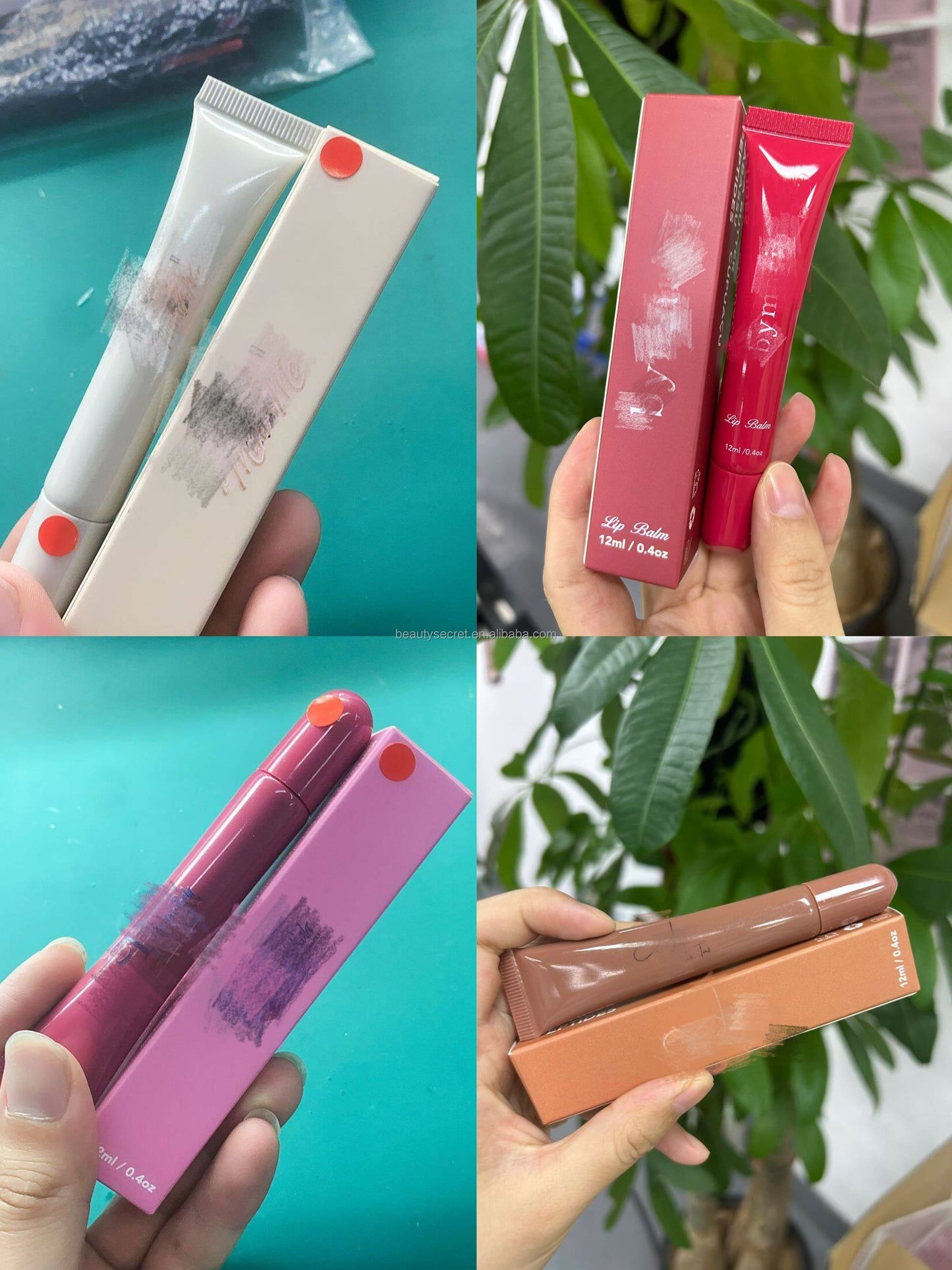 High Pigment Private Label Shiny Lip Gloss Moisturizing Lip Balm Moisturizing Custom Logo Lip Gloss