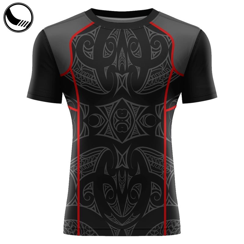 Sublimation Mma Custom Printed Rash Guard Manufacturer