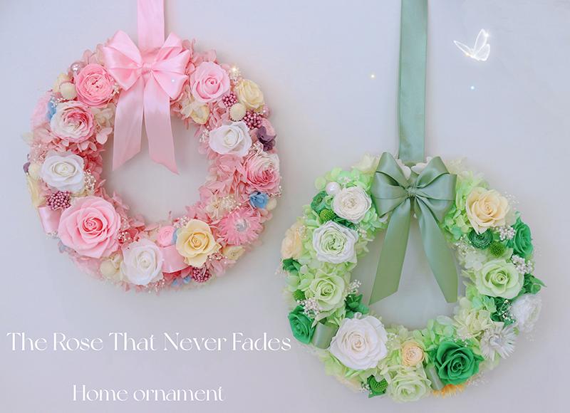 Wedding Decoration Flower Wreath And Plant Eternity Eternity Rose Preserve Home Flower Decoration