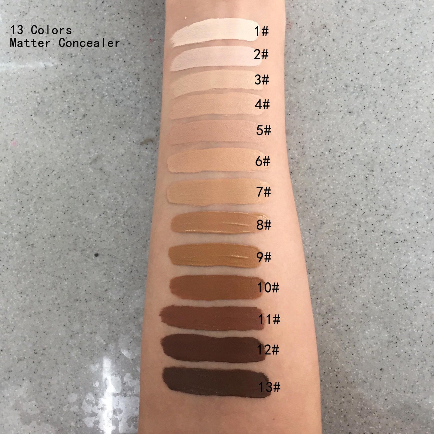 Wholesale Lasting Vegetarian Cruelty Free Facial Makeup Concealer Private Label Custom Logo HD Liquid Concealer