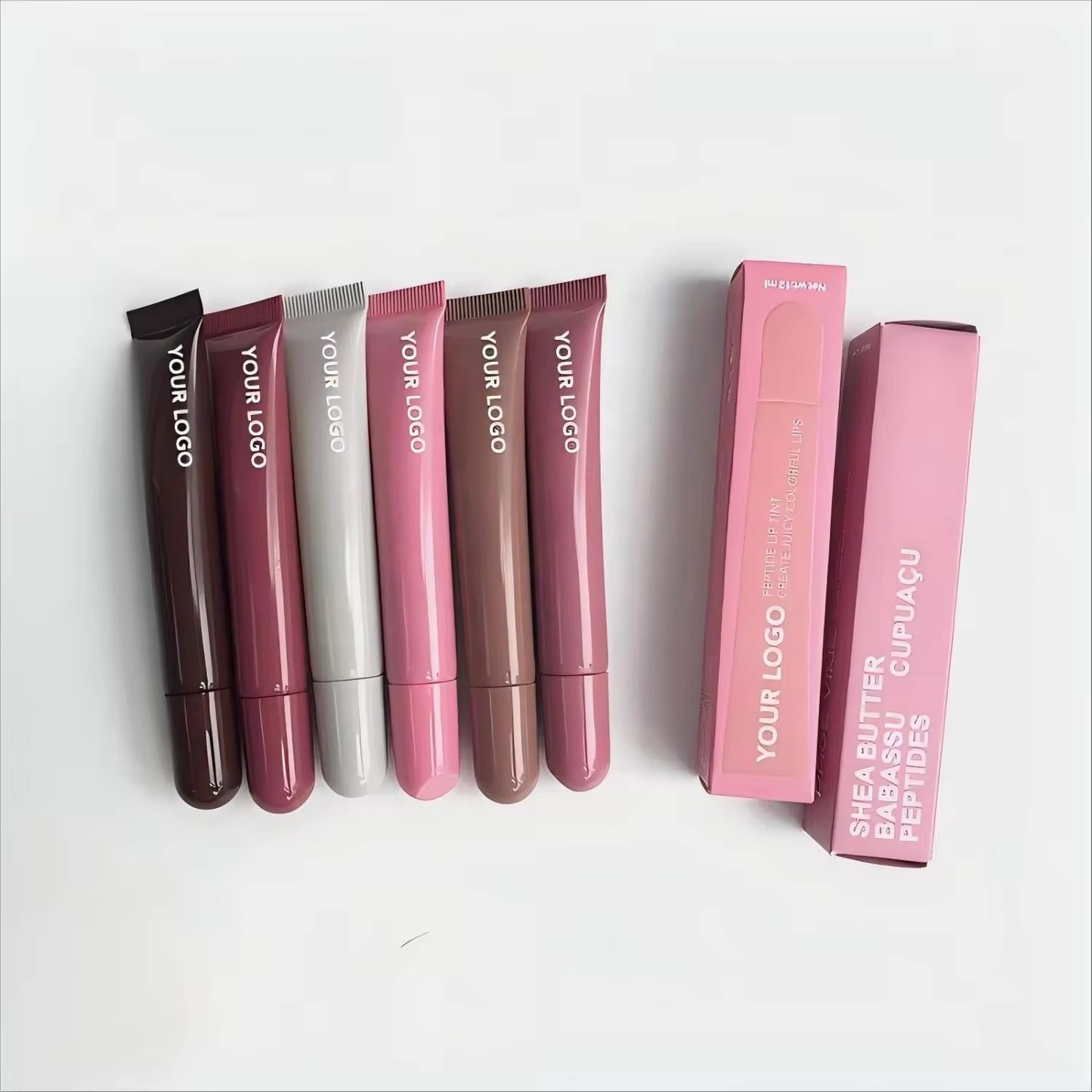 Wholesale Custom OEM Private Label Gloss Lip Gloss Color Vegetarian Plump Mineral Liquid Lip Oil Wholesale Custom Lip Gloss