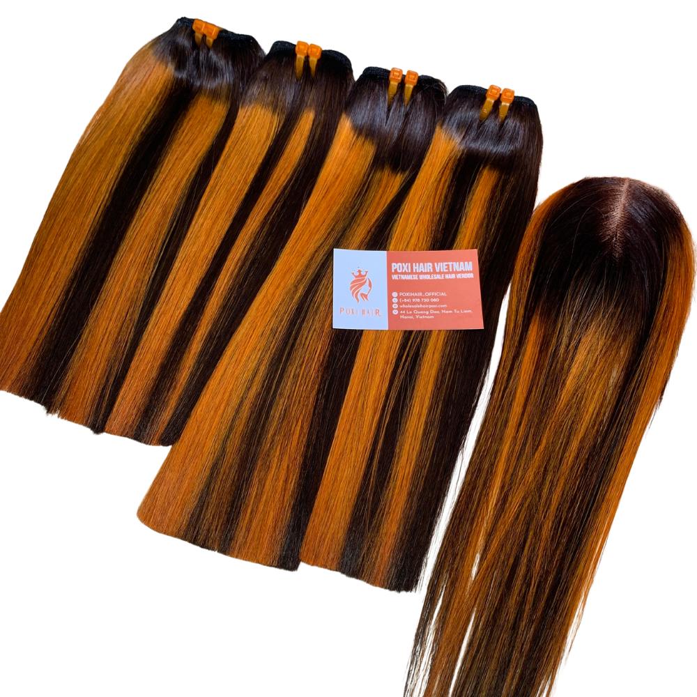 Super Double-pull Vietnamese Virgin Hair, Grade 12A Straight Vietnamese Hair Extension, Bundle Of Vietnamese Hair