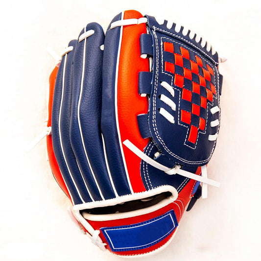 MOZKUIB Factory Price PU/PVC Leather Baseball Game Gloves Batting Catch Gloves