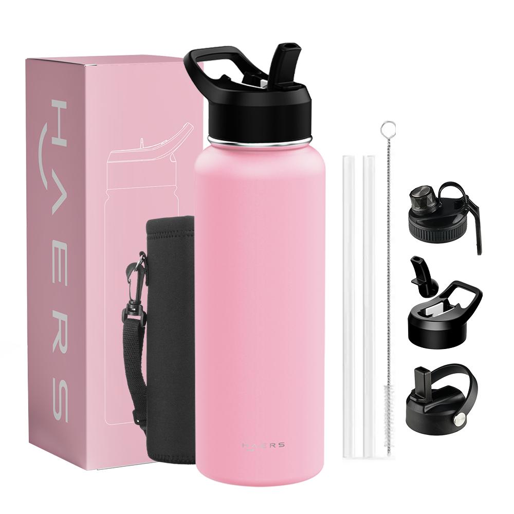 22 Oz 32 Oz 40 Oz Double Wall Thermos Thermos 18/8 Stainless Steel Insulated Water Bottle With Lid