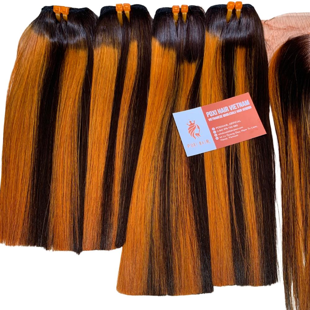 Super Double-pull Vietnamese Virgin Hair, Grade 12A Straight Vietnamese Hair Extension, Bundle Of Vietnamese Hair