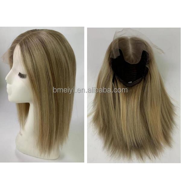 Longhu Natural Wig Front Human Hair Glue-free Wig Russian Hair Jewish Wig