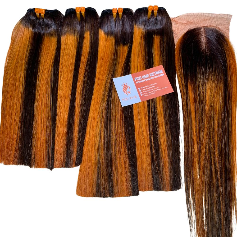 Super Double-pull Vietnamese Virgin Hair, Grade 12A Straight Vietnamese Hair Extension, Bundle Of Vietnamese Hair