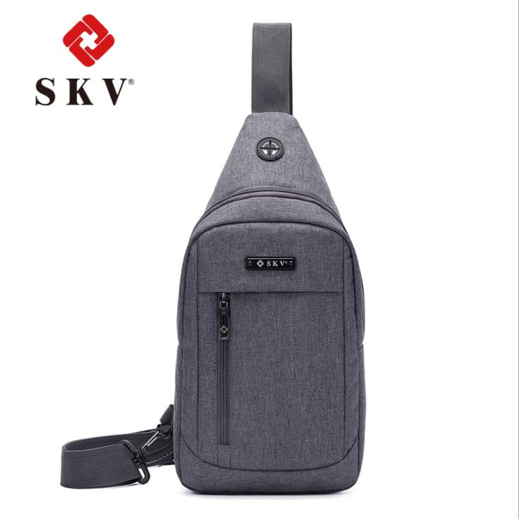 Large Capacity Korean Men's Leisure Chest Bag Wholesale Factory Simple Joker Shoulder Strap Waterproof Function