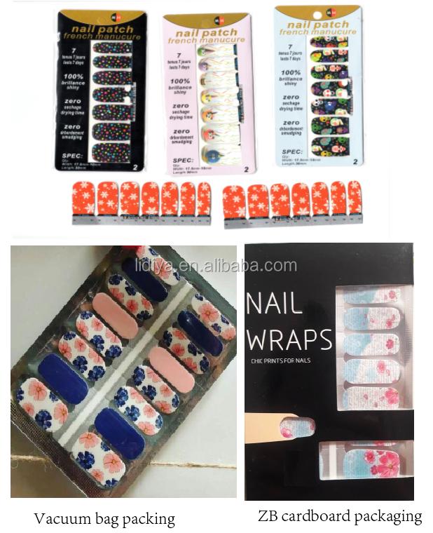 Latest Design And Fashion Custom 3d Nail Sticker Decal