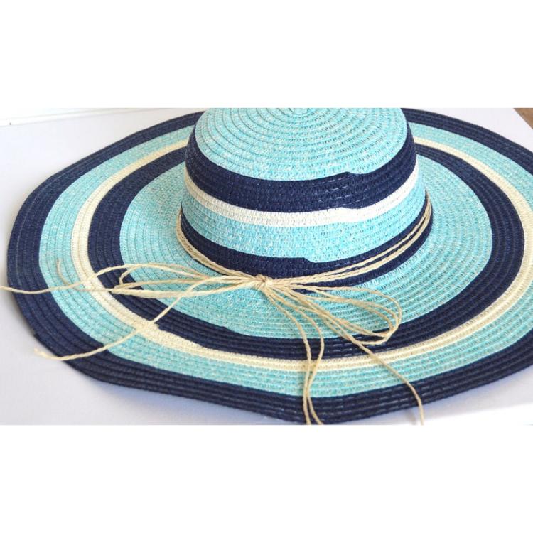 Summer Big Straw Hat Women Wide Brimmed Sun Protection Lady, Female Traveler Can Pack Sun Hat Wholesale In Vietnam