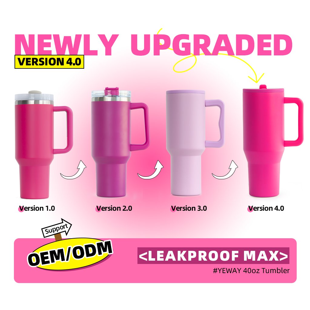 Tazas De Cafe Termo Tumbler Pipette Cup 40 Oz Vacuum Coffee Tumbler Stainless Steel Coffee Travel Mug 40 Oz Tumbler With Handle