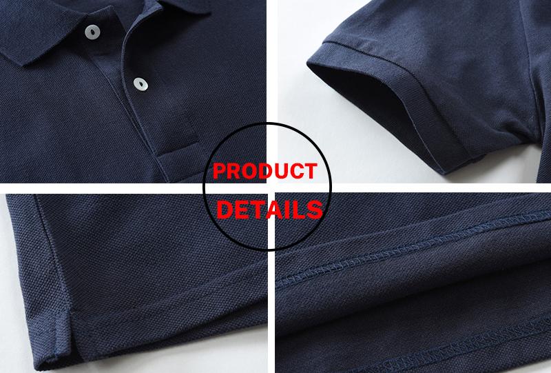 Golf Clothing Embroidery Printing Custom Design Pure White Black Cotton Polyester Dry Fit Blank Men's Women's Golf Polo T-Shirt