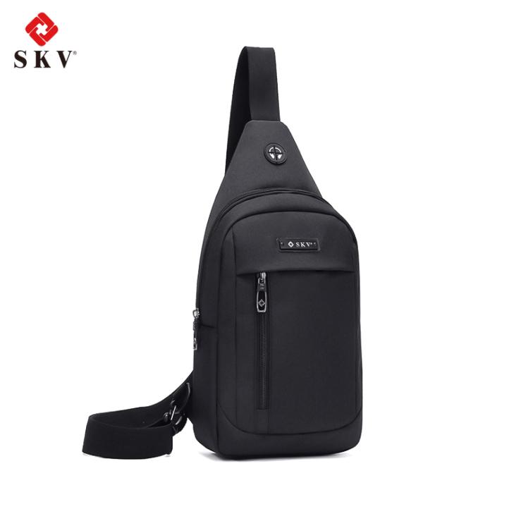 Large Capacity Korean Men's Leisure Chest Bag Wholesale Factory Simple Joker Shoulder Strap Waterproof Function