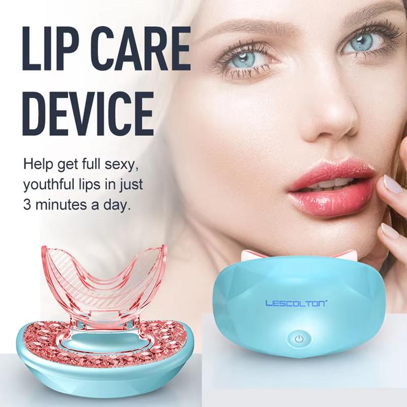 Household Electric Lip Enhancement Care Tool Red Light Therapy Lip Enhancer Beauty Instrument