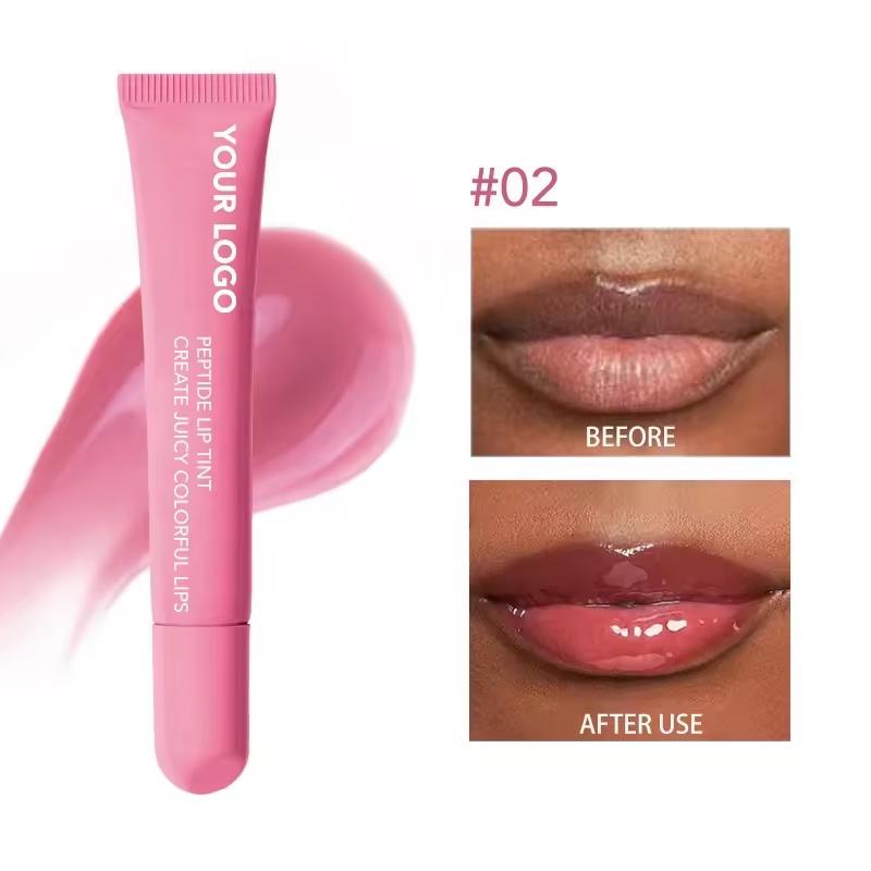 Wholesale Custom OEM Private Label Gloss Lip Gloss Color Vegetarian Plump Mineral Liquid Lip Oil Wholesale Custom Lip Gloss